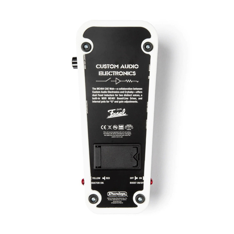 Педаль эффектов DUNLOP CUSTOM AUDIO ELECTRONICS WAH