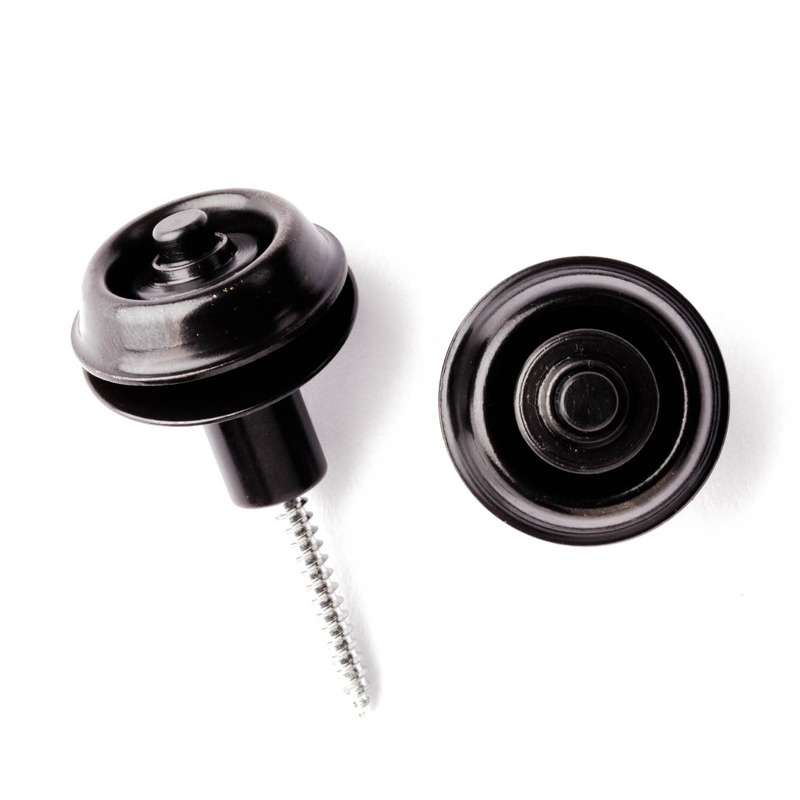Стреплоки для ременя DUNLOP SLS1403BK STRAPLOK STRAP RETAINERS FLUSH MOUNT - BLACK OXIDE