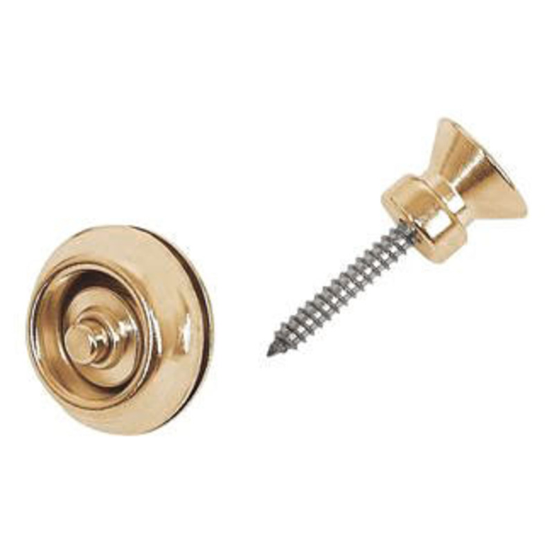 Стреплоки для ремня DUNLOP SLS1502BR STRAPLOK STRAP RETAINERS TRADITIONAL - BRASS