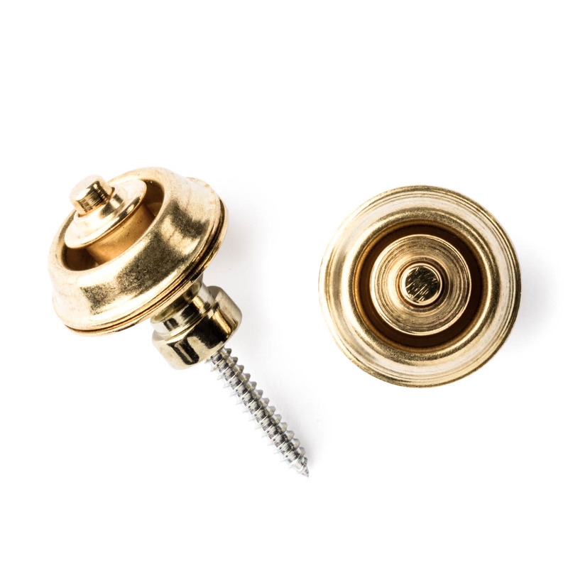 Стреплоки для ремня DUNLOP SLS1502BR STRAPLOK STRAP RETAINERS TRADITIONAL - BRASS