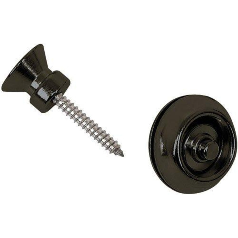 Стреплоки для ремня DUNLOP SLS1503BK STRAPLOK STRAP RETAINERS TRADITIONAL - BLACK OXIDE