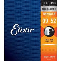 Струни для електрогітари Elixir 12007 Nanoweb Nickel Plated Steel 7-String Super Light 9/52