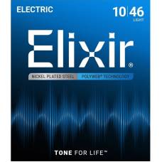 Струны для электрогитары Elixir 12050 Polyweb Nickel Plated Steel Light 10/46