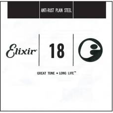 Струна Elixir 13018 Plain Steel .018