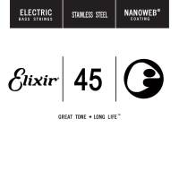 Струна Elixir 13345 Nanoweb Stainless Steel .045