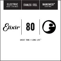 Струна Elixir 13381 Nanoweb Stainless Steel .080