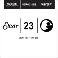 Струна Elixir 14123 Nanoweb Phosphor Bronze .023