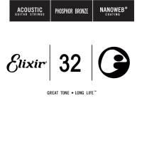 Струна Elixir 14132 Nanoweb Phosphor Bronze .032