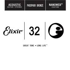 Струна Elixir 14132 Nanoweb Phosphor Bronze .032