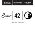 Струна Elixir 14142 Nanoweb Phosphor Bronze .042