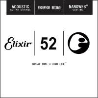 Струна Elixir 14152 Nanoweb Phosphor Bronze .052