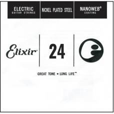 Струна Elixir 15224 Nanoweb Nickel Plated Steel .024