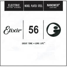 Струна Elixir 15256 Nanoweb Nickel Plated Steel .056