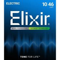 Струны для электрогитары Elixir 19052 Optiweb Nickel Plated Steel Light 10/46