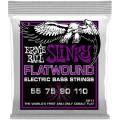 Струни для бас-гітари Ernie Ball 2811 Cobalt Slinky Flatwound 55/110