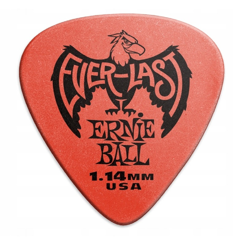 Медіатори Ernie Ball 9194 Red Everlast Guitar Player's Pack 1.14 mm (12 шт.)