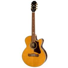 Электроакустическая гитара Epiphone J-200 EC Studio Parlor Vintage Natural