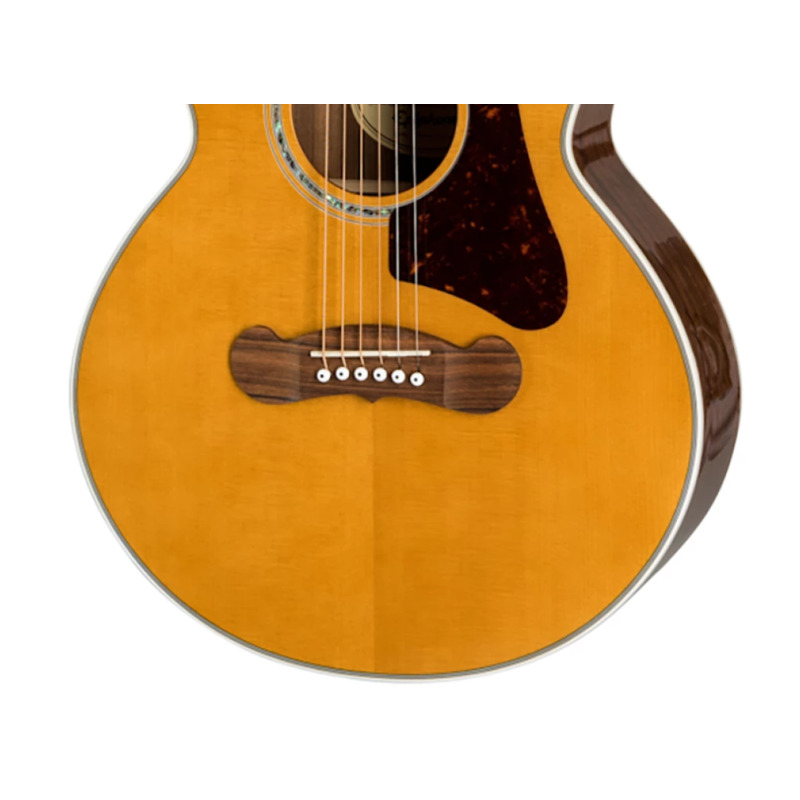 Электроакустическая гитара Epiphone J-200 EC Studio Parlor Vintage Natural