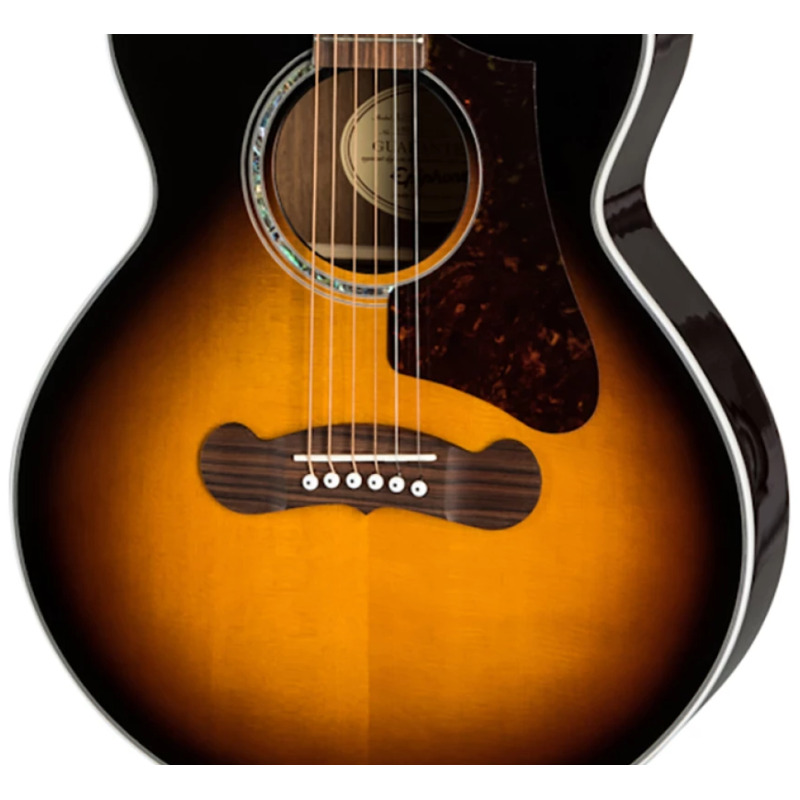 Електроакустична гітара Epiphone J-200 EC Studio Parlor Vintage Sunburst