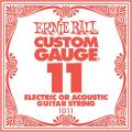 Струна Ernie Ball 1011 Plain Steel .011