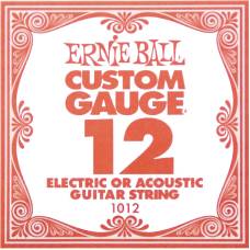 Струна Ernie Ball 1012 Plain Steel .012