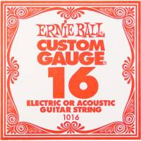 Струна Ernie Ball 1016 Plain Steel .016