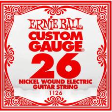 Струна Ernie Ball 1126 Nickel Wound .026