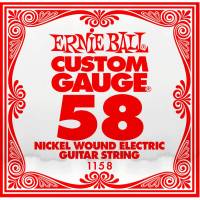 Струна Ernie Ball 1158 Nickel Wound .058