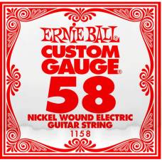 Струна Ernie Ball 1158 Nickel Wound .058