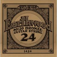 Струна Ernie Ball 1424 Earthwood 80/20 Bronze .024