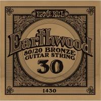 Струна Ernie Ball 1430 Earthwood 80/20 Bronze .030