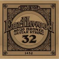 Струна Ernie Ball 1432 Earthwood 80/20 Bronze .032