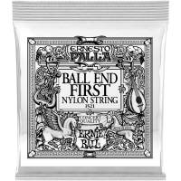 Струна Ernie Ball 1521 Black 1st Ernesto Palla Nylon Ball End .028