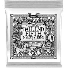 Струна Ernie Ball 1525 Gold 5th Ernesto Palla Nylon Ball End .036