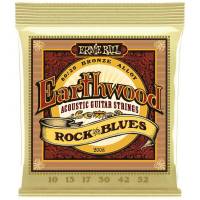 Струны для акустической гитары Ernie Ball 2008 Earthwood 80/20 Bronze Rock and Blues 10/52
