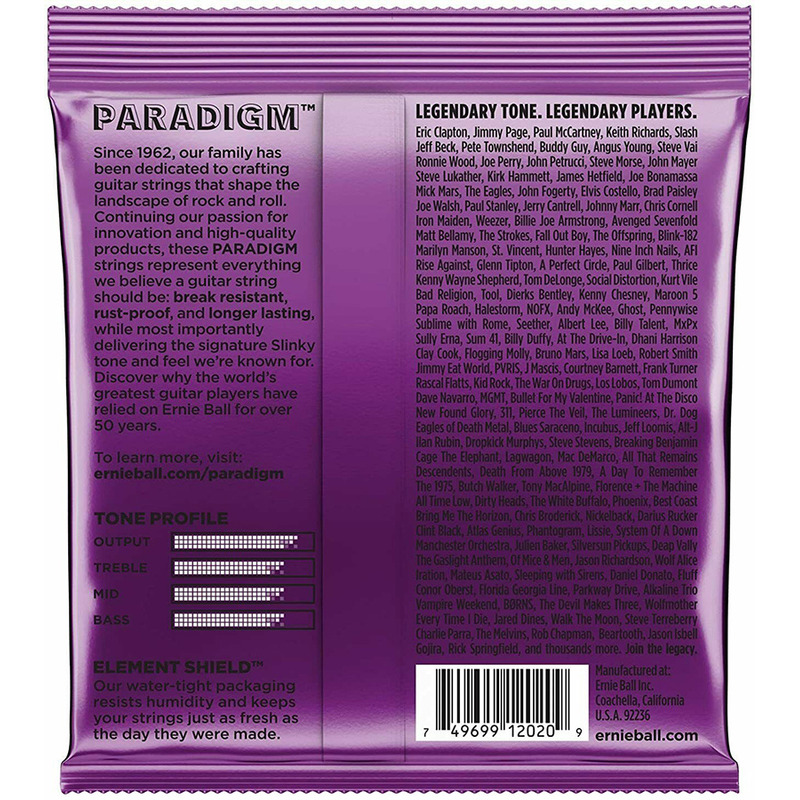 Струны для электрогитары Ernie Ball 2020 Paradigm Slinky 11/48