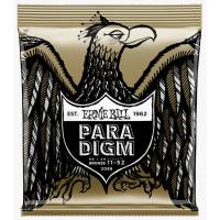 Струны для акустической гитары Ernie Ball 2088 Paradigm Light 80/20 Bronze 11/52