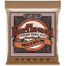 Струны для акустической гитары Ernie Ball 2144 Earthwood Phosphor Bronze 13/56