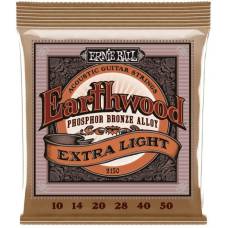 Струны для акустической гитары Ernie Ball 2150 Earthwood Phosphor Bronze 10/50