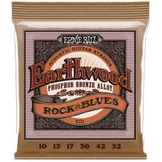 Струны для акустической гитары Ernie Ball 2151 Earthwood Phosphor Bronze 10/52
