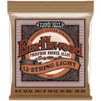 Струны для акустической гитары Ernie Ball 2153 Earthwood Phosphor Bronze 12-String Light 9/46