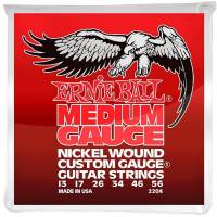 Струни для електрогітари Ernie Ball 2204 Medium Nickel Wound 13/56