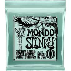 Струны для электрогитары Ernie Ball 2211 Mondo Slinky Nickel Wound 10.5/52