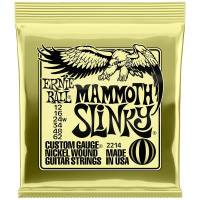 Струны для электрогитары Ernie Ball 2214 Mammoth Slinky Nickel Wound 12/62