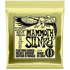 Струны для электрогитары Ernie Ball 2214 Mammoth Slinky Nickel Wound 12/62