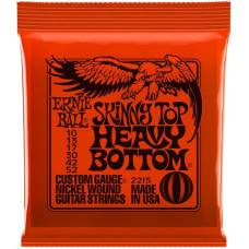 Струны для электрогитары Ernie Ball 2215 Skinny Top Heavy Bottom Nickel Wound 10/52