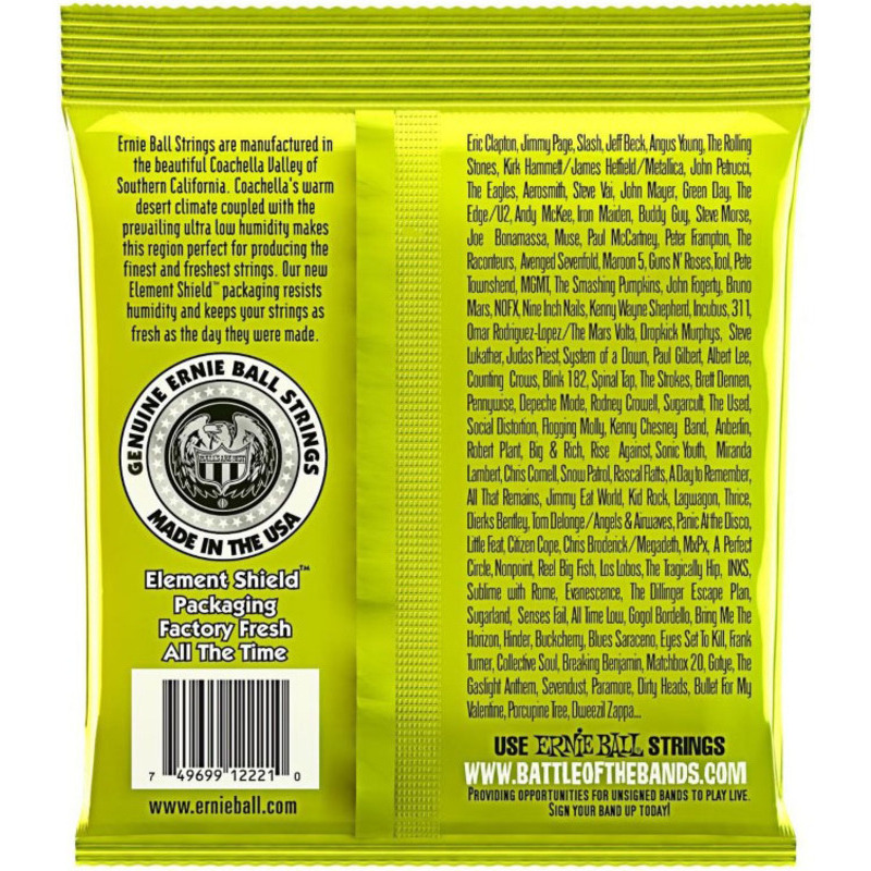 Струны для электрогитары Ernie Ball 2221 Regular Slinky Nickel Wound 10/46