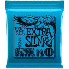 Струны для электрогитары Ernie Ball 2225 Extra Slinky Nickel Wound 8/38