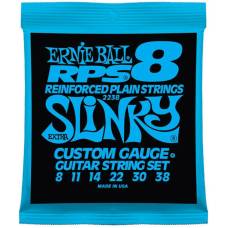 Струны для электрогитары Ernie Ball 2238 RPS-8 Reinforced Extra Slinky 8/38