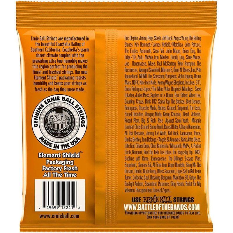 Струни для електрогітари Ernie Ball 2241 RPS-9 Reinforced Hybrid Slinky 9/46